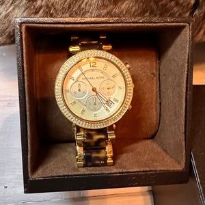 Michael Kors Parker Stainless Steel Watch